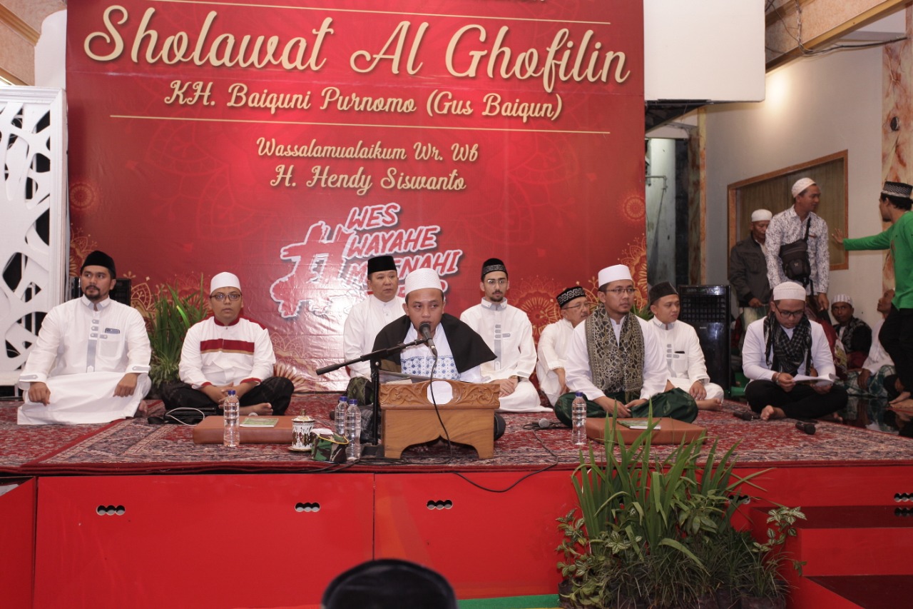 Gelar Sholawat Al Ghofilin untuk Keberkahan bagi Calon Mempelai Berlian Insyirah Azzahro dan Muhammad Nadhif Ramadhan